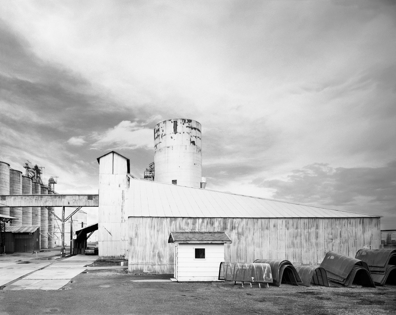 Grain Elevator Complex from David Stark Wilson's photography book Structures of Utility